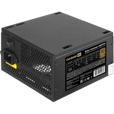 Блок питания 400W EXEGATE 80 PLUS® BRONZE 400PPH EX292159RUS