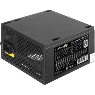 Блок питания 700W EXEGATE 80 PLUS® 700PPH-LT-S