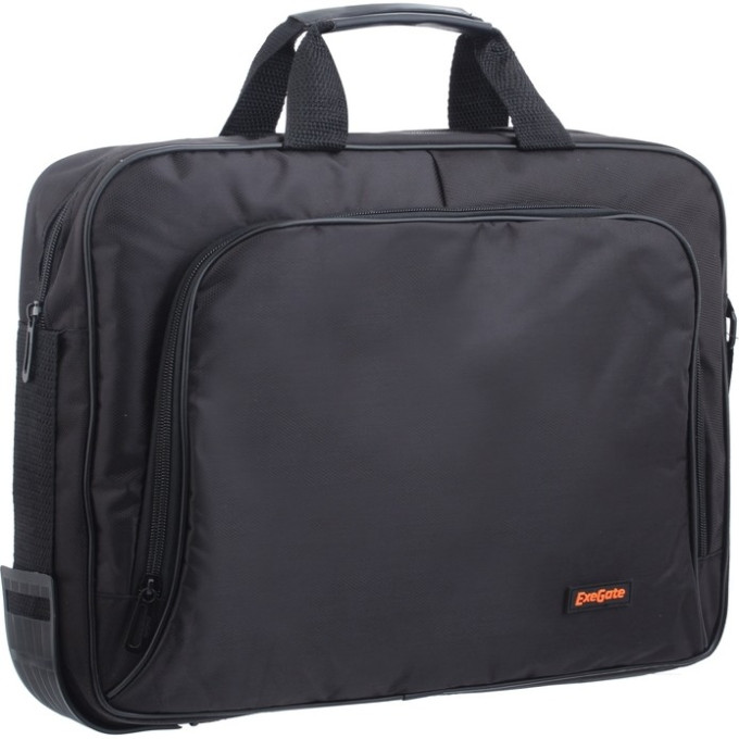 Сумка EXEGATE OFFICE F1596 BLACK, черная, полиэстер, для ноутбуков до 15,6