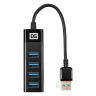 USB-Хаб (концентратор) 4-в-1 EXEGATE DUB-4TP EX296925RUS